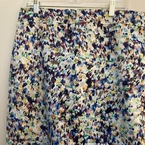 Floral skirt from anthropology.